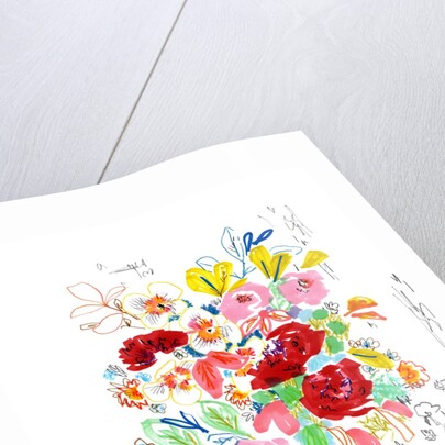 Floral Sketch 3, 2014 by Jo Chambers