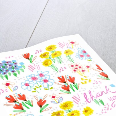 Floral Garden - Thank You, 2014 by Jo Chambers