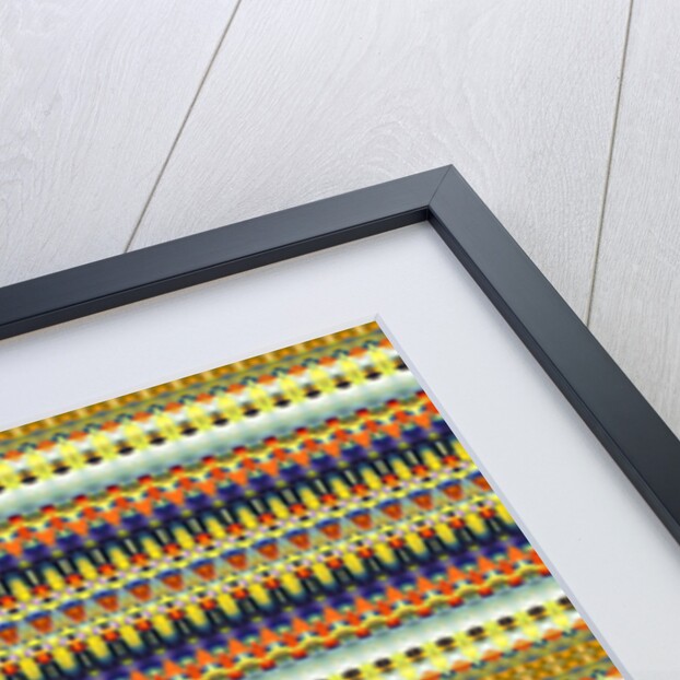 Tribal Orange Stripe by Robyn Parker