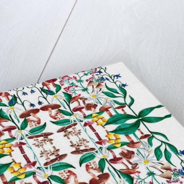 Wild Plants, 2015 acrylic by Charlotte Orr