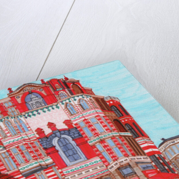 Badstraße in Wedding, 2017 by Charlotte Orr