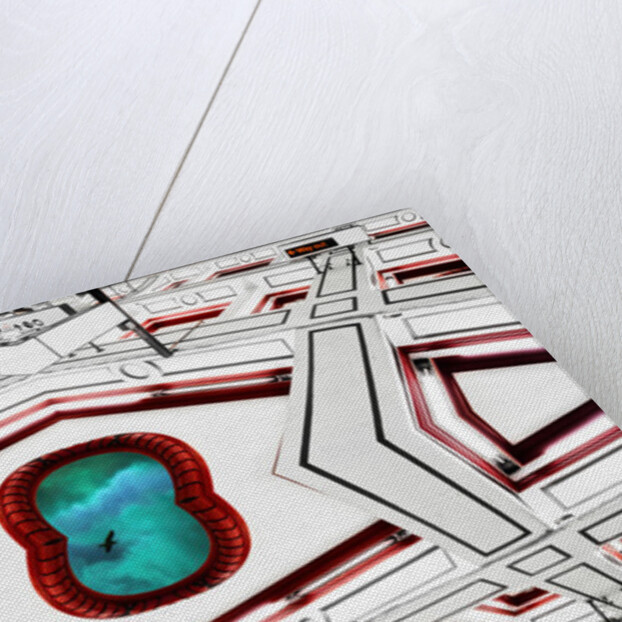 Ceiling portal sky bird, 2014 by Ant Smith