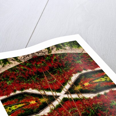 Red Flower Bed, 2015 by Ant Smith