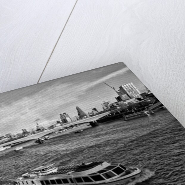 River boat on the Thames, 2020 by Ant Smith