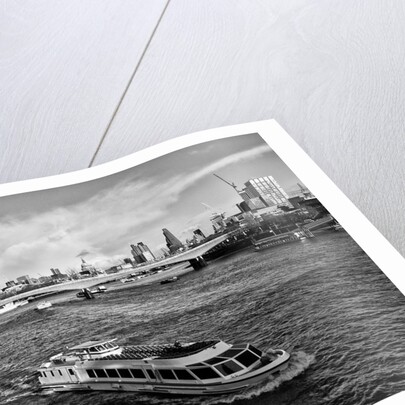 River boat on the Thames, 2020 by Ant Smith