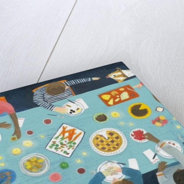 Dinner party, 2015 by Grace Helmer