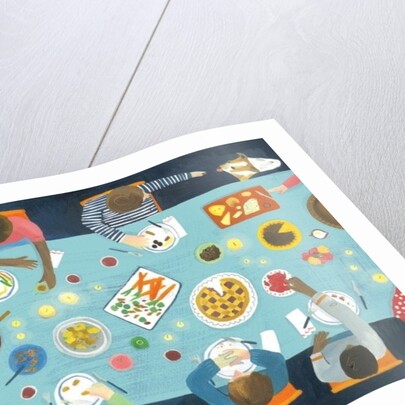 Dinner party, 2015 by Grace Helmer