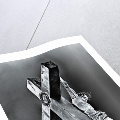 Crucifixion at the Pope's Palace, 2015 by Joy Lions