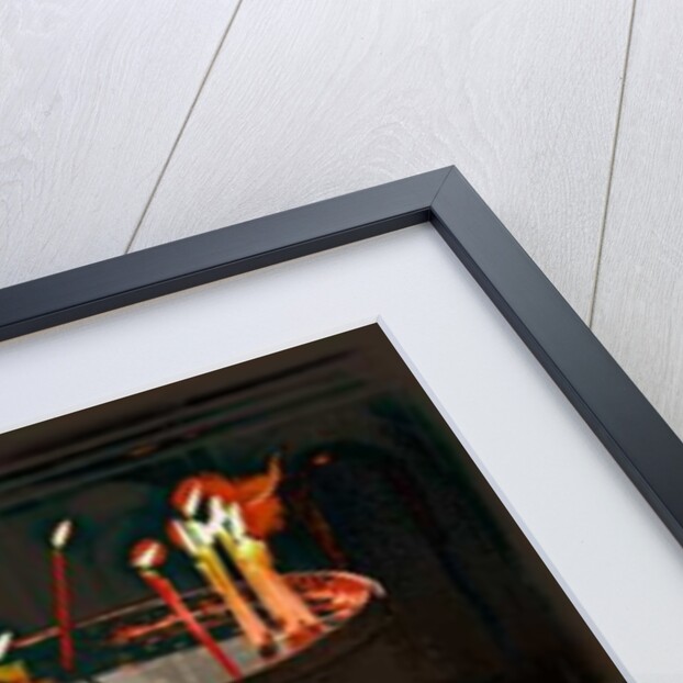 Devotional Candles; from the series Church of the Holy Sepulchre, 2016 by Joy Lions