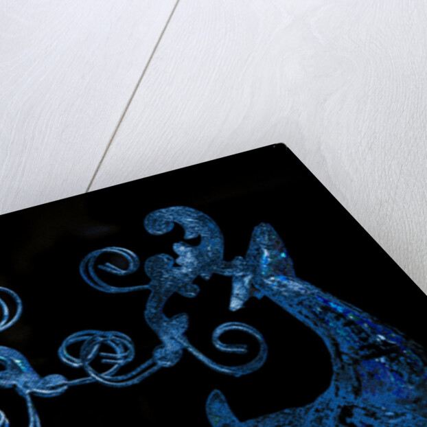 Blue Reindeer, 2017 by Joy Lions