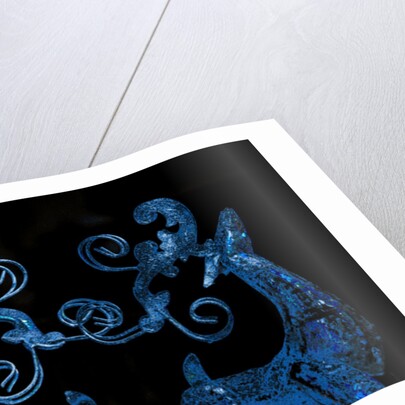 Blue Reindeer, 2017 by Joy Lions