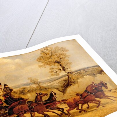 The Dover Coach going Downhill by Henry Thomas Alken