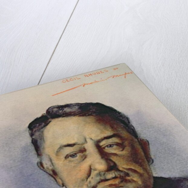 Portrait of Cecil Rhodes by Mortimer Ludington Menpes