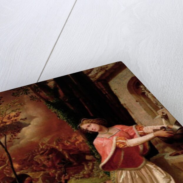 The Death of Marmion by William Cave Thomas