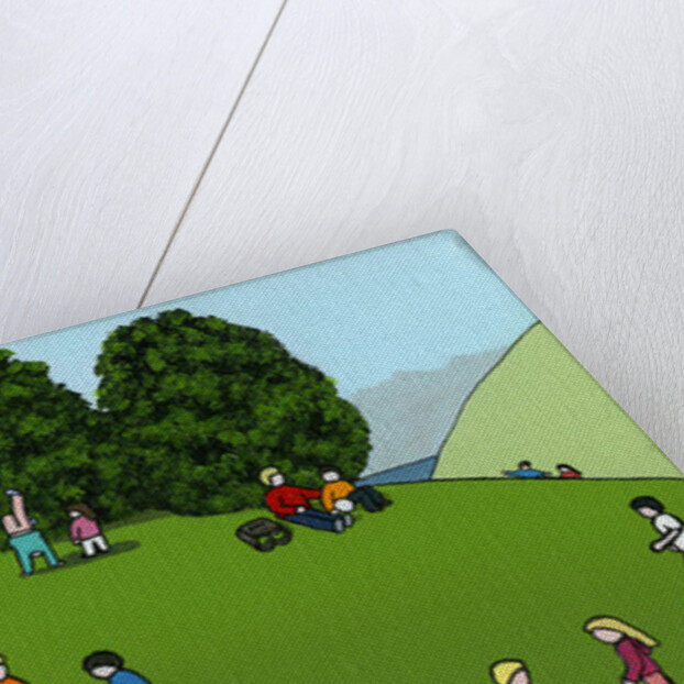 Picnic on the Hill, 2015 by Lee Sellers