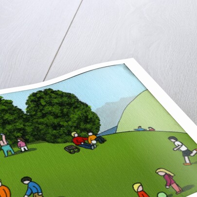 Picnic on the Hill, 2015 by Lee Sellers