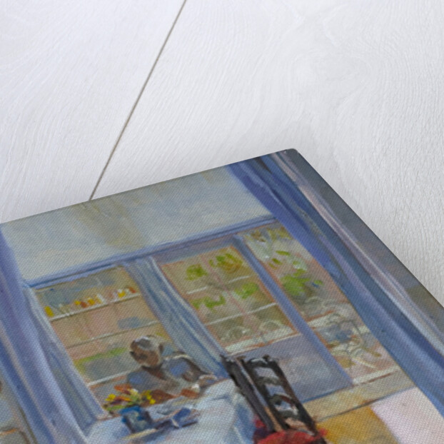 Interior with reflections, 2011 by Sue Wales