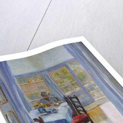 Interior with reflections, 2011 by Sue Wales