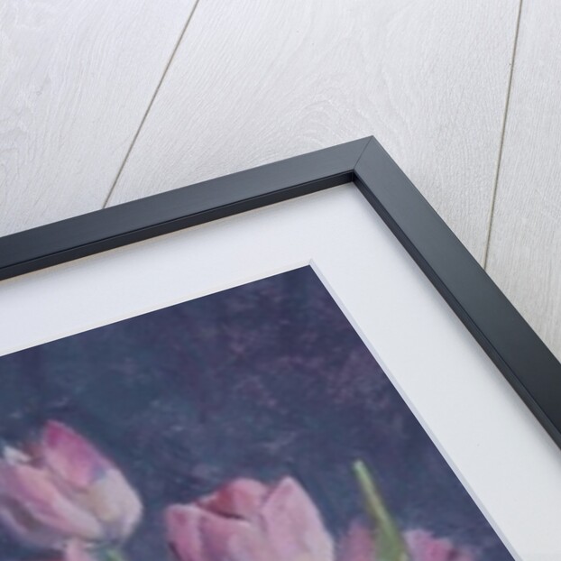 Pink tulips, 2015 by Sue Wales