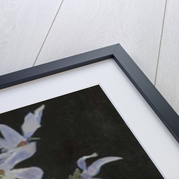 White Magnolias in Silver Jug, 2019 by Sue Wales