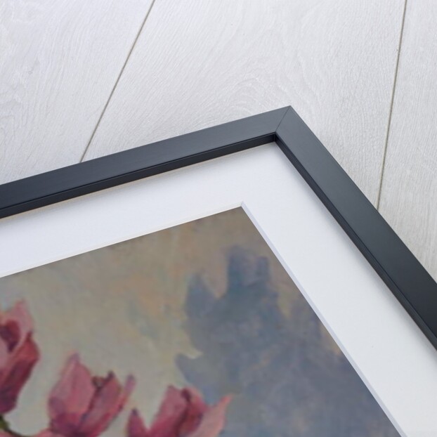 Pink magnolias, 2019 by Sue Wales