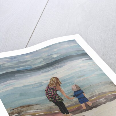 Vrouwenpolder Beach, The Netherlands, 2014 by Kirstie Adamson