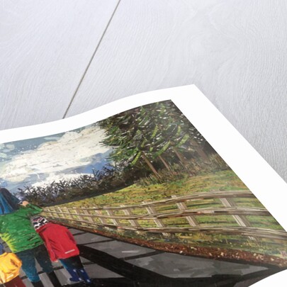 Family Walk, 2015 by Kirstie Adamson