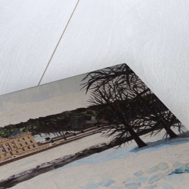 Chatsworth In The Snow, 2017 by Kirstie Adamson