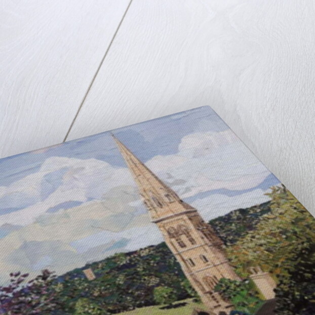 Edensor Village, 2019 by Kirstie Adamson