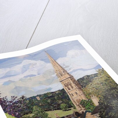 Edensor Village, 2019 by Kirstie Adamson