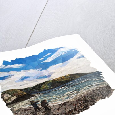 Throwing Stones, 2018 by Kirstie Adamson