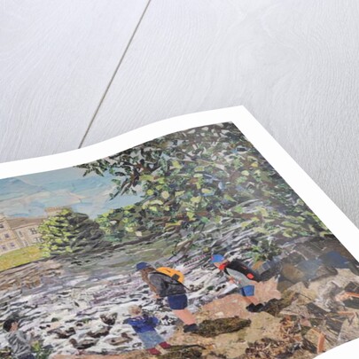 Feeding Ducks Elvaston Castle, 2017 by Kirstie Adamson