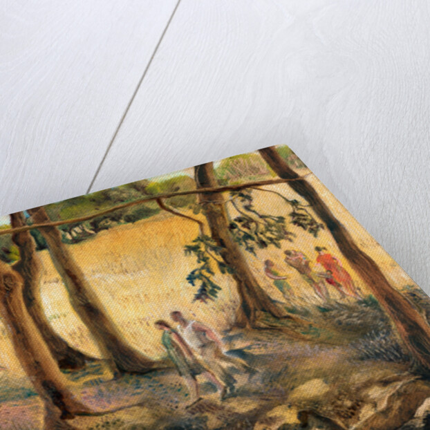 Under the trees, Hampstead Heath, 2002 by Mary Kuper