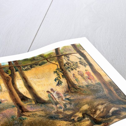 Under the trees, Hampstead Heath, 2002 by Mary Kuper