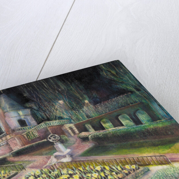 Flower Garden, Holland park, 2002 by Mary Kuper