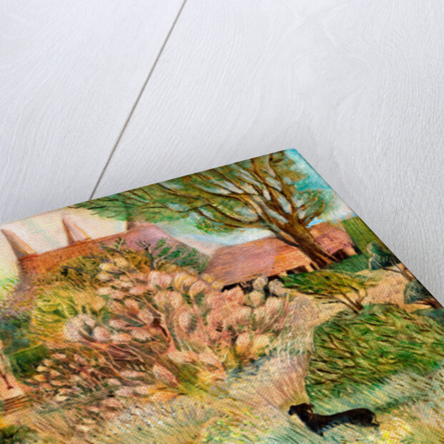 Great Dixter: Christopher Lloyd's dachshund, 2002 by Mary Kuper