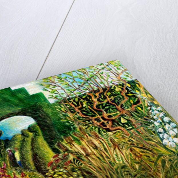 Great Dixter: Topiary and flowers, 2003 by Mary Kuper