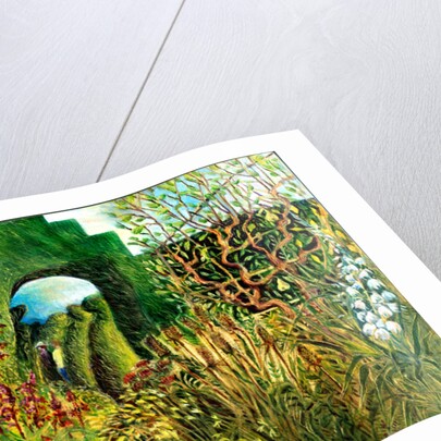 Great Dixter: Topiary and flowers, 2003 by Mary Kuper