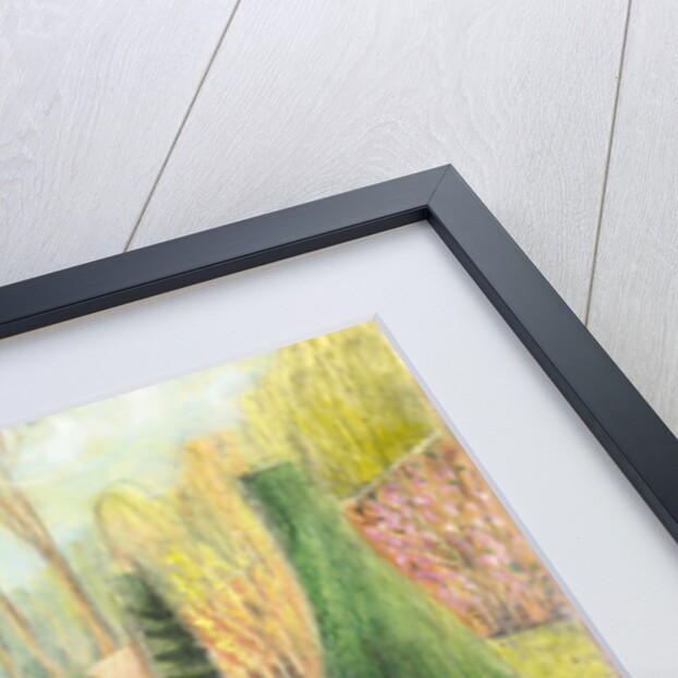 The Long Garden, Cliveden, Statues, 2002 by Mary Kuper