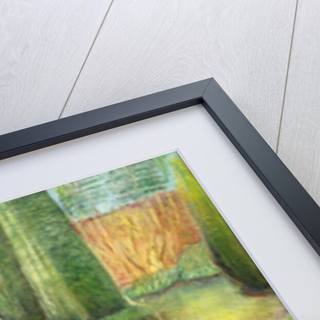 The Long Garden, Cliveden, birds, 2002 by Mary Kuper