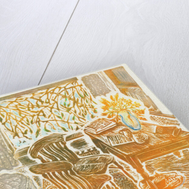 Ginger cat, 1992 by Mary Kuper