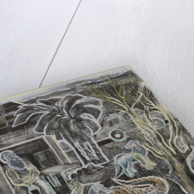 Languages across the world cut reality at different joints, 2017 by Mary Kuper