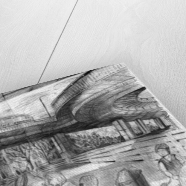 Horseriding under the Westway, 2009 by Mary Kuper