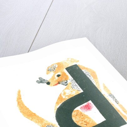 d is for dog, 2015 by Mary Kuper