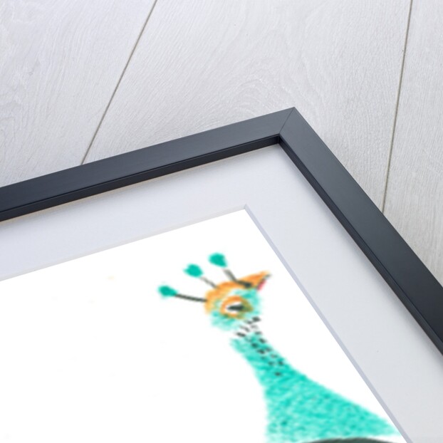 P is for peacock, 2015 by Mary Kuper