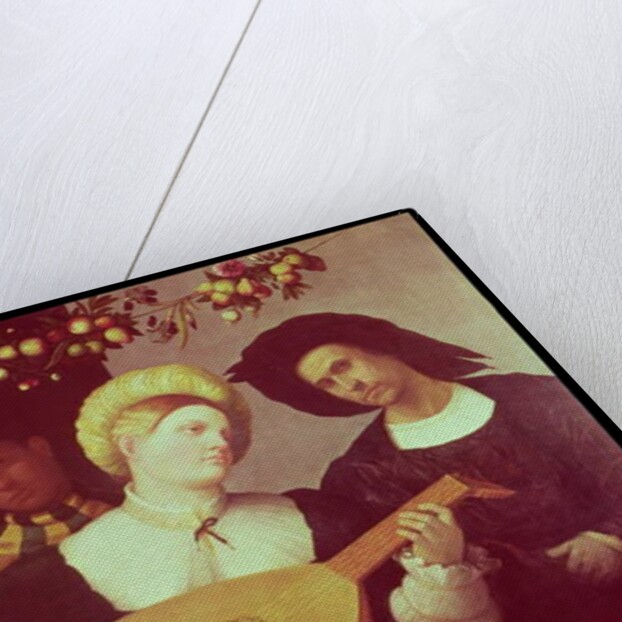 The Lute Player by Andrea Previtali