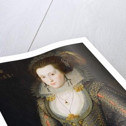 Elizabeth Poulett, 1616 by Robert Peake