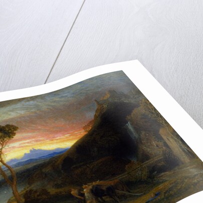 Illustration to Milton's Lycidas by Samuel Palmer