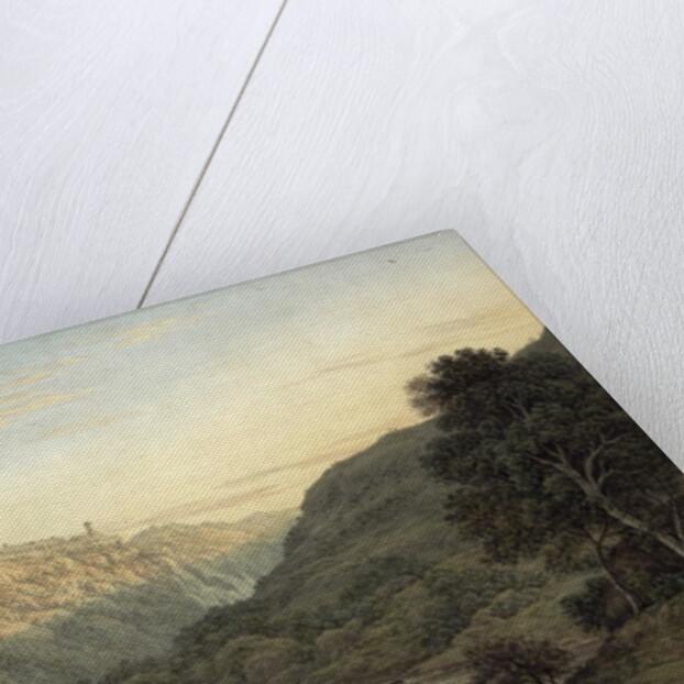 The Cascatelle and Villa of Maecenas near Tivoli by Jean-Honore Fragonard