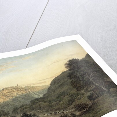 The Cascatelle and Villa of Maecenas near Tivoli by Jean-Honore Fragonard